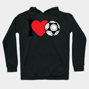 I Love Football Hoodie